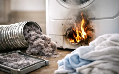 7 Dryer Vent Fire Warning Signs to Watch