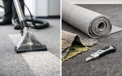 Commercial Carpet Cleaning vs Replacement