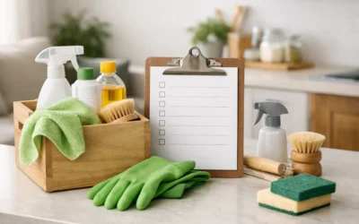 Healthy Home Cleaning Checklist for Every Room